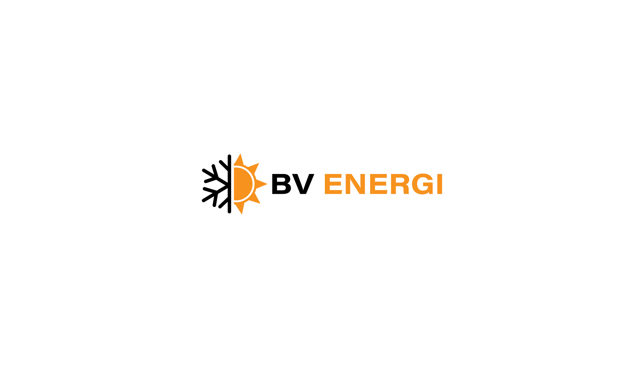 BV Energi Logo Hvid